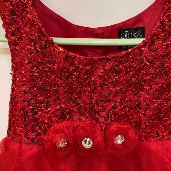 Beautiful red dress - perfect 4 anytime! 5T - Picture 2 of 5